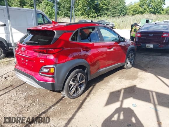 ✅ 2021 Hyundai Kona Ultimate • VIN: KM8K5CA56MU742791 • Лот: 43070025. Опубликован ранее на IAAI с пробегом 72 570 миль. Бесплатный доступ к архиву аукционных продаж из США и подробный отчёт об истории автомобиля на DreamBid. Изображение 4.