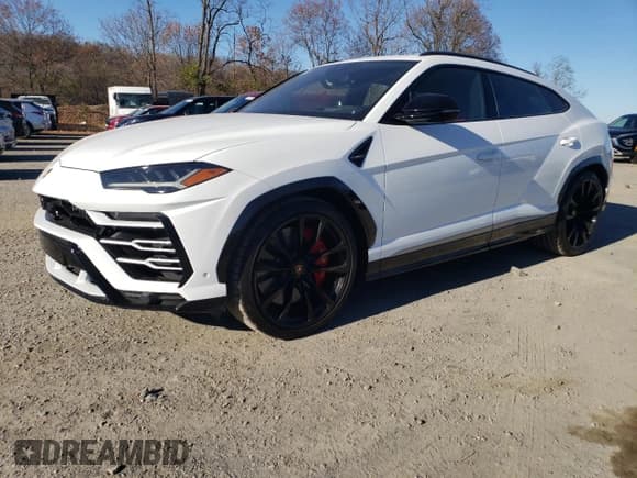 ✅ 2021 Lamborghini Urus • VIN: ZPBUA1ZL8MLA11388 • Lot: 81306374. Listed on Copart with 30,219 mi. Free auction sales archive from the USA and detailed vehicle history report at DreamBid. Image 1.