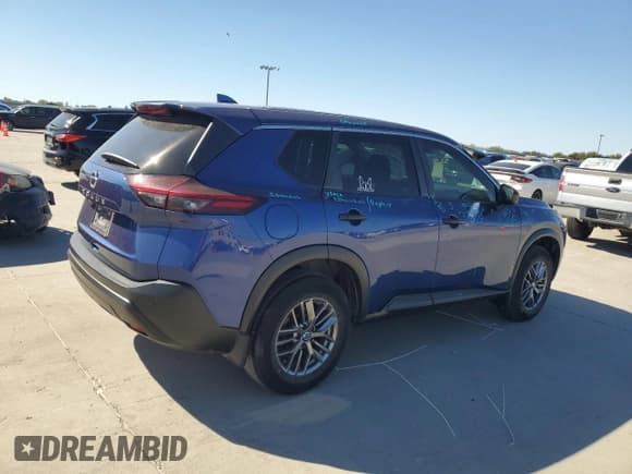 ✅ 2021 Nissan Rogue S • VIN: JN8AT3AA6MW015467 • Lot: 82671255. Listed on Copart with 87,674 mi. Free auction sales archive from the USA and detailed vehicle history report at DreamBid. Image 3.
