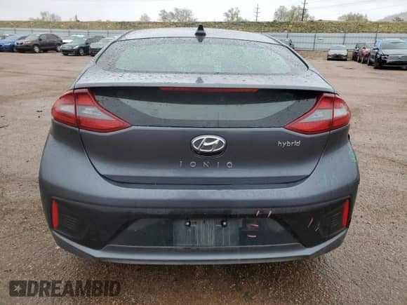 2017 Hyundai Ioniq Limited with VIN KMHC85LC2HU023689, listed as a Copart auction lot 51586474 with 140,731 mi miles and . Bid and sale history available at DreamBid. Image 6.