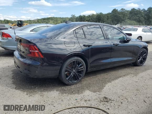 ✅ 2024 Volvo S60 Plus Black Edition • VIN: 7JRL12TH9RG308037 • Lot: 83840105. Listed on Copart with 44,384 mi. Free auction sales archive from the USA and detailed vehicle history report at DreamBid. Image 3.