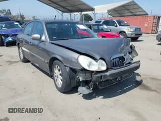 2003 Hyundai Sonata GLS with VIN KMHWF35H33A895910, listed as a IAAI auction lot 42584917 with 108,820 mi miles and . Bid and sale history available at DreamBid. Image 1.