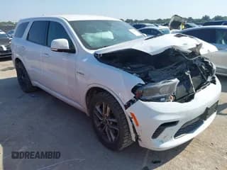 ✅ 2022 Dodge Durango R/T • VIN: 1C4SDHCT7NC131899 • Lot: 43219503. Listed on IAAI with 94,867 mi. Free auction sales archive from the USA and detailed vehicle history report at DreamBid. Image 1.