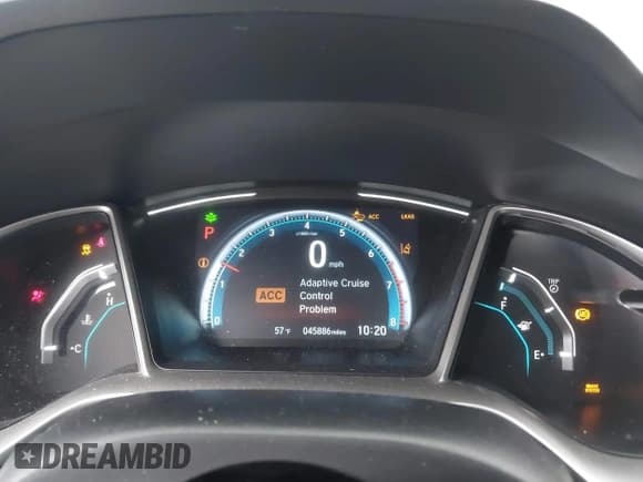 ✅ 2020 Honda Civic EX • VIN: 19XFC1F35LE220173 • Lot: 43561725. Wystawiony na IAAI z przebiegiem 45 886 mil. Bezpłatny archiwum sprzedaży aukcyjnych z USA i szczegółowy raport historii pojazdu na DreamBid. Zdjęcie 7.