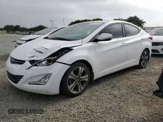 2016 Hyundai Elantra Sport with VIN KMHDH4AH7GU488352, listed as a Copart auction lot 68787675 with 128,678 mi miles and Salvage title. Bid and sale history available at DreamBid. Image 1.