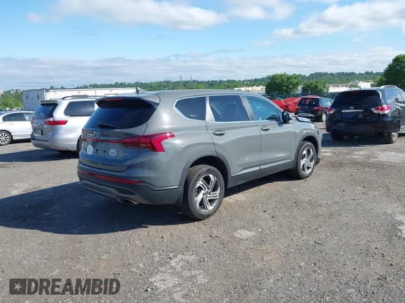 ✅ 2021 Hyundai Santa Fe SE • VIN: 5NMS1DAJ9MH371538 • Lot: 42288385. Listed on IAAI with 30,457 mi. Free auction sales archive from the USA and detailed vehicle history report at DreamBid. Image 4.
