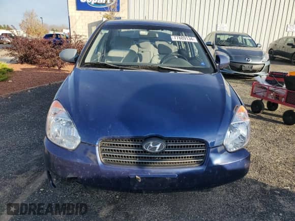 2009 Hyundai Accent Auto GLS z VIN KMHCN46C59U315496, wystawiony jako Copart lot #77889134 z przebiegiem 200 680 mil mil oraz Nie do naprawy • Non repairable. Historia ofert i sprzedaży dostępna na DreamBid. Obrazek 5.