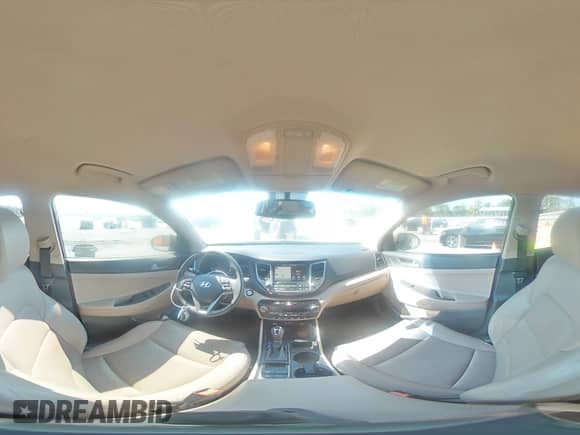 2017 Hyundai Tucson SE Plus z VIN KM8J33A45HU412896, wystawiony jako Copart lot #80214285 z przebiegiem 117 842 mil mil oraz Szkoda całkowita • Salvage title. Historia ofert i sprzedaży dostępna na DreamBid. Obrazek 16.