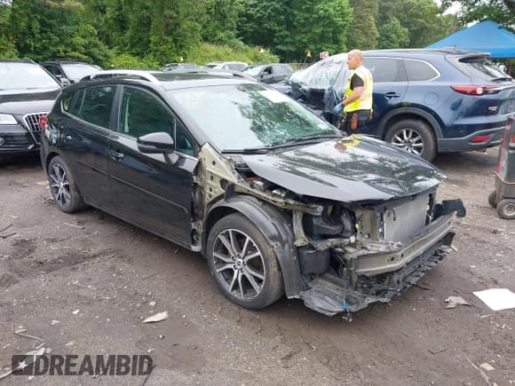 ✅ 2019 Subaru Impreza Limited • VIN: 4S3GTAU62K3758014 • Lot: 42497537. Listed on IAAI with 58,495 mi. Free auction sales archive from the USA and detailed vehicle history report at DreamBid. Image 1.