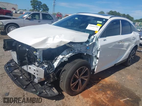 ✅ 2025 Lexus RX 350 • VIN: JTJCHMAAXS2022774 • Lot: 42693756. Wystawiony na IAAI z przebiegiem 7 431 mil. Bezpłatny archiwum sprzedaży aukcyjnych z USA i szczegółowy raport historii pojazdu na DreamBid. Zdjęcie 2.