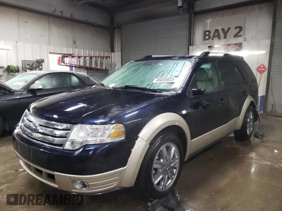 ✅ 2008 Ford Taurus X Eddie Bauer • VIN: 1FMDK08W78GA11984 • Lot: 46035825. Listed on Copart with 166,487 mi. Free auction sales archive from the USA and detailed vehicle history report at DreamBid. Image 1.