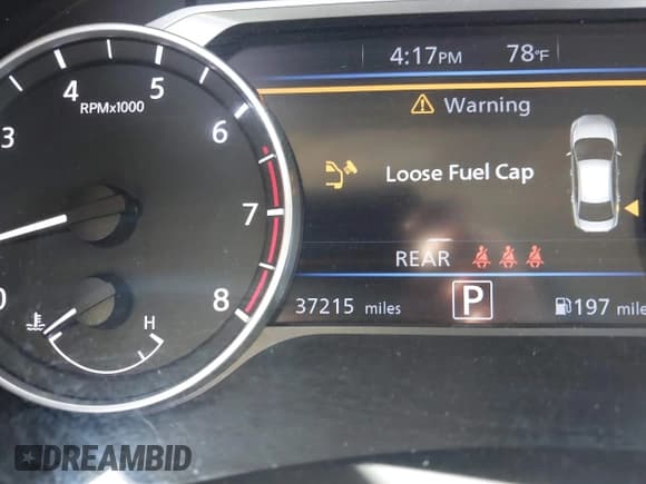 ✅ 2024 Nissan Sentra SV • VIN: 3N1AB8CV8RY258275 • Lot: 42351515. Listed on IAAI with 37,215 mi. Free auction sales archive from the USA and detailed vehicle history report at DreamBid. Image 15.