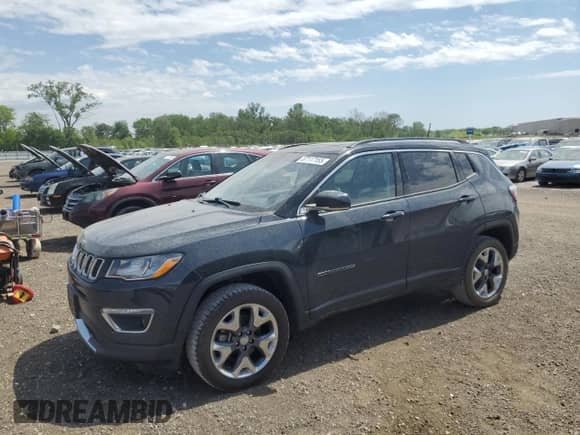 2018 Jeep Compass Limited с VIN 3C4NJDCBXJT264094, выставлен на аукционе Copart как лот 57117155 с пробегом 88 071 миль миль и Списание • Salvage title. История ставок и продаж доступна на DreamBid. Изображение 1.