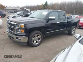 2014 Chevrolet Silverado 1500 LTZ z VIN 1GCVKSEC5EZ197510, wystawiony jako IAAI lot #43588698 z przebiegiem 266 933 mil mil oraz . Historia ofert i sprzedaży dostępna na DreamBid. Obrazek 2.