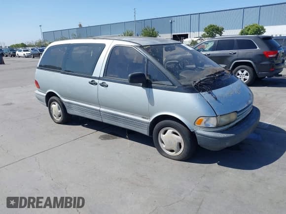 ✅ 1991 Toyota Previa • VIN: JT3AC22S9M0007206 • Lot: 42306449. Listed on IAAI with 246,267 mi. Free auction sales archive from the USA and detailed vehicle history report at DreamBid. Image 1.
