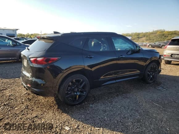 ✅ 2020 Chevrolet Blazer RS • VIN: 3GNKBKRSXLS665656 • Lot: 86543295. Wystawiony na Copart z przebiegiem 65 040 mil. Bezpłatny archiwum sprzedaży aukcyjnych z USA i szczegółowy raport historii pojazdu na DreamBid. Zdjęcie 3.