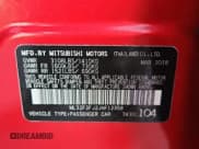 ✅ 2018 Mitsubishi Mirage ES • VIN: ML32F3FJ2JHF12358 • Lot: 93313365. Listed on Copart with 101,055 mi. Free auction sales archive from the USA and detailed vehicle history report at DreamBid. Image 12.