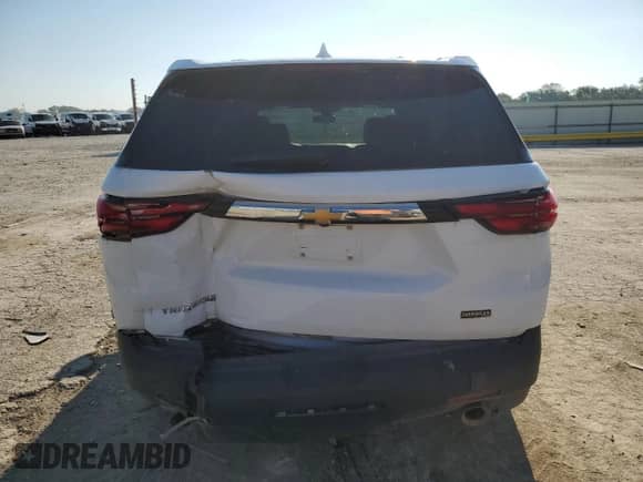 2022 Chevrolet Traverse LS with VIN 1GNERLKW2NJ171338, listed as a Copart auction lot 70129854 with 37,895 mi miles and Salvage title. Bid and sale history available at DreamBid. Image 6.