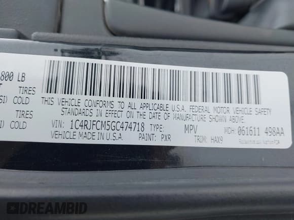 ✅ 2016 Jeep Grand Cherokee Overland • VIN: 1C4RJFCM5GC474718 • Лот: 41307515. Опубликован ранее на IAAI с пробегом 153 246 миль. Бесплатный доступ к архиву аукционных продаж из США и подробный отчёт об истории автомобиля на DreamBid. Изображение 9.