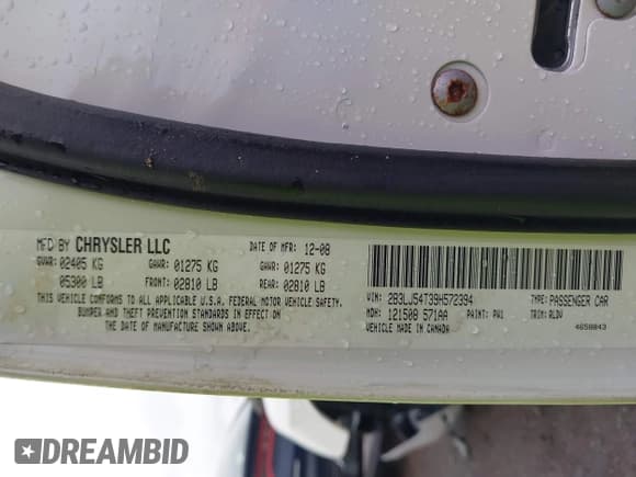 ✅ 2009 Dodge Challenger R/T • VIN: 2B3LJ54T39H572394 • Lot: 43354529. Wystawiony na IAAI z przebiegiem 152 919 mil. Bezpłatny archiwum sprzedaży aukcyjnych z USA i szczegółowy raport historii pojazdu na DreamBid. Zdjęcie 9.