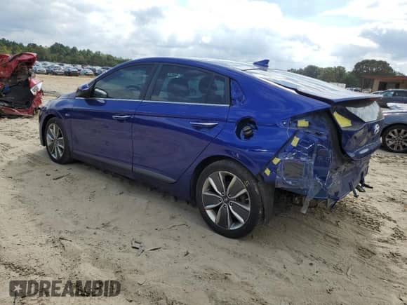 2019 Hyundai Ioniq Limited с VIN KMHC05LC7KU109319, выставлен на аукционе Copart как лот 74217584 с пробегом 123 575 миль миль и Списание • Salvage title. История ставок и продаж доступна на DreamBid. Изображение 2.