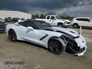 2019 Chevrolet Corvette 1LT с VIN 1G1YB2D72K5113706, выставлен на аукционе Copart как лот 71842584 с пробегом Не указан миль и Списание • Salvage title. История ставок и продаж доступна на DreamBid. Изображение 4.