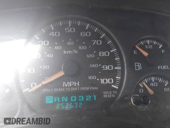 2001 Chevrolet Tahoe LT z VIN 1GNEK13T01R199325, wystawiony jako IAAI lot #43351865 z przebiegiem 252 632 mil mil oraz . Historia ofert i sprzedaży dostępna na DreamBid. Obrazek 15.