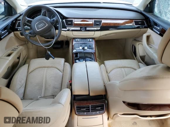 ✅ 2013 Audi A8 4.0L • VIN: WAUR2AFD2DN012478 • Lot: 49733565. Listed on Copart with 115,323 mi. Free auction sales archive from the USA and detailed vehicle history report at DreamBid. Image 8.