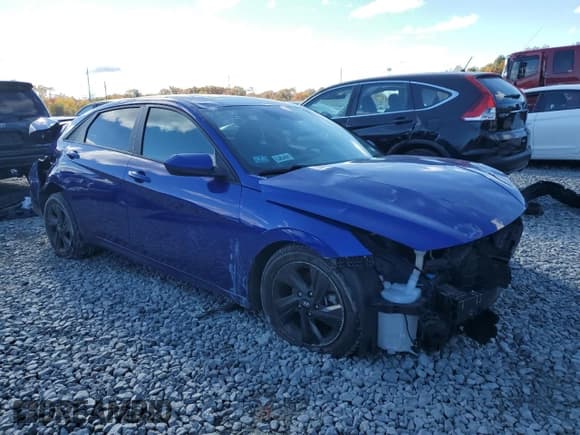 ✅ 2022 Hyundai Elantra SEL • VIN: KMHLM4AG8NU307142 • Lot: 90085465. Listed on Copart with 51,292 mi. Free auction sales archive from the USA and detailed vehicle history report at DreamBid. Image 4.