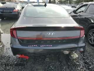 2021 Hyundai Sonata SEL z VIN KMHL64JA5MA148814, wystawiony jako Copart lot #73537982 z przebiegiem 11 237 mil mil oraz . Historia ofert i sprzedaży dostępna na DreamBid. Obrazek 6.