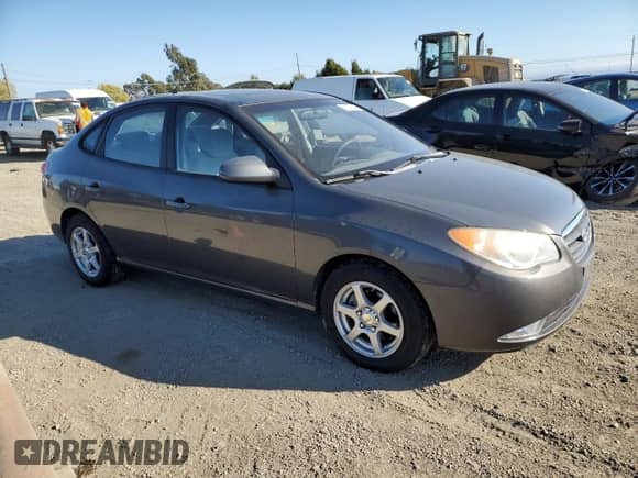 2009 Hyundai Elantra GLS z VIN KMHDU46D79U722672, wystawiony jako Copart lot #71370544 z przebiegiem 145 386 mil mil oraz Szkoda całkowita • Salvage title. Historia ofert i sprzedaży dostępna na DreamBid. Obrazek 4.