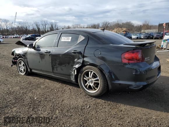 ✅ 2013 Dodge Avenger SE • VIN: 1C3CDZAB0DN526227 • Лот: 41336235. Опубликован ранее на Copart с пробегом 44 888 миль. Бесплатный доступ к архиву аукционных продаж из США и подробный отчёт об истории автомобиля на DreamBid. Изображение 2.