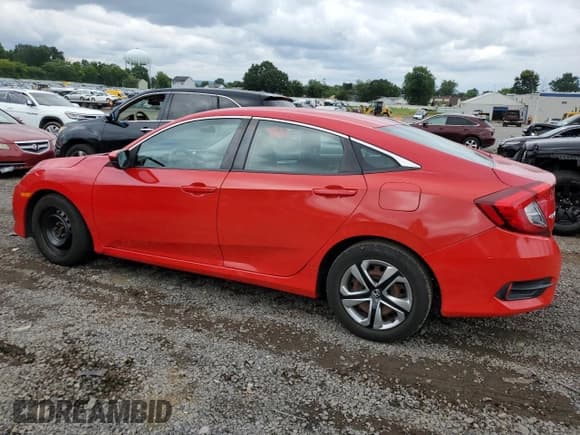 ✅ 2016 Honda Civic LX • VIN: 2HGFC2F55GH513820 • Lot: 67256525. Listed on Copart with 109,956 mi. Free auction sales archive from the USA and detailed vehicle history report at DreamBid. Image 2.