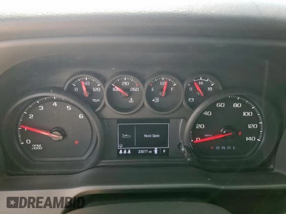 ✅ 2025 Chevrolet Silverado 1500 • VIN: 1GC4ALE70SF100993 • Лот: 69656395. Опубликован ранее на Copart с пробегом 23 077 миль. Бесплатный доступ к архиву аукционных продаж из США и подробный отчёт об истории автомобиля на DreamBid. Изображение 9.