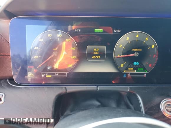 ✅ 2019 Mercedes-Benz E 53 AMG • VIN: WDDZF6BB3KA652797 • Lot: 91052725. Listed on Copart with 45,799 mi. Free auction sales archive from the USA and detailed vehicle history report at DreamBid. Image 9.