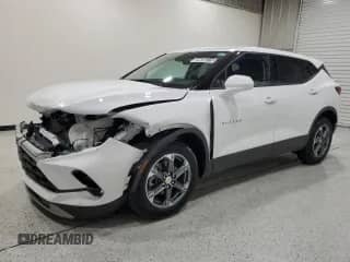 2025 Chevrolet Blazer LT с VIN 3GNKBCR4XSS173635, выставлен на аукционе Copart как лот 89838315 с пробегом 8 911 миль миль и Чистый • Clean title. История ставок и продаж доступна на DreamBid. Изображение 1.
