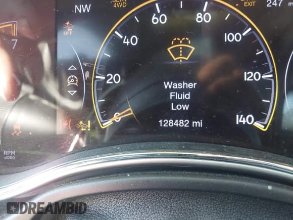 ✅ 2016 Jeep Grand Cherokee Overland • VIN: 1C4RJFCT6GC471673 • Lot: 40584190. Listed on IAAI with 128,482 mi. Free auction sales archive from the USA and detailed vehicle history report at DreamBid. Image 16.