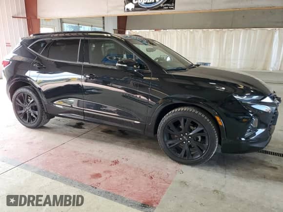 2020 Chevrolet Blazer RS with VIN 3GNKBERS5LS576286, listed as a Copart auction lot 73299004 with 35,474 mi miles and Salvage title. Bid and sale history available at DreamBid. Image 4.