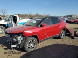 ✅ 2018 Jeep Compass Latitude • VIN: 3C4NJCBB3JT124948 • Lot: 92127805. Wystawiony na Copart z przebiegiem 102 977 mil. Bezpłatny archiwum sprzedaży aukcyjnych z USA i szczegółowy raport historii pojazdu na DreamBid. Zdjęcie 1.