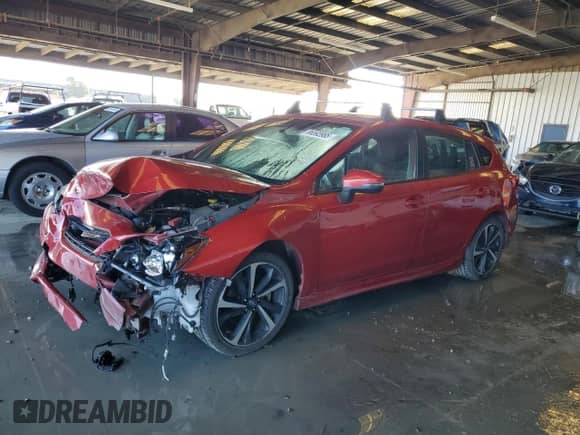 2020 Subaru Impreza Special Sports с VIN 4S3GTAJ68L1701964, выставлен на аукционе Copart как лот 86593985 с пробегом 93 623 миль миль и Списание • Salvage title. История ставок и продаж доступна на DreamBid. Изображение 1.