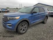 ✅ 2022 Ford Explorer XLT • VIN: 1FMSK8DH8NGC12804 • Lot: 55874725. Wystawiony na Copart z przebiegiem 42 738 mil. Bezpłatny archiwum sprzedaży aukcyjnych z USA i szczegółowy raport historii pojazdu na DreamBid. Zdjęcie 1.