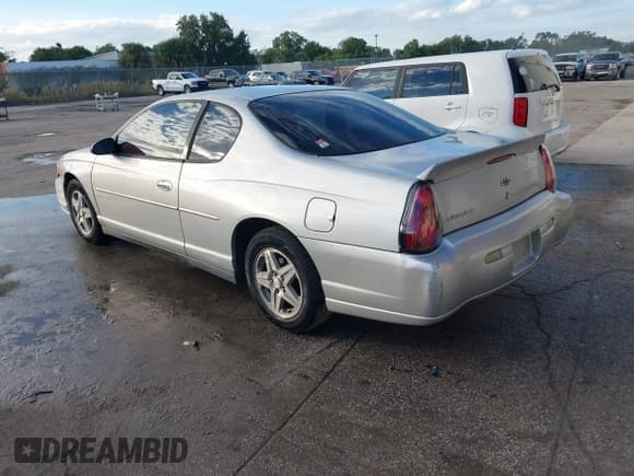 ✅ 2004 Chevrolet Monte Carlo LS • VIN: 2G1WW12E749392499 • Lot: 43635904. Listed on IAAI with 265,352 mi. Free auction sales archive from the USA and detailed vehicle history report at DreamBid. Image 3.