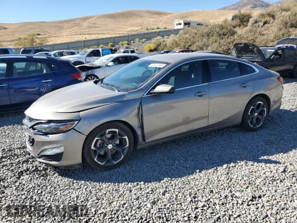 2022 Chevrolet Malibu LT with VIN 1G1ZD5ST3NF163819, listed as a Copart auction lot 81322585 with 90,787 mi miles and Salvage title. Bid and sale history available at DreamBid. Image 1.