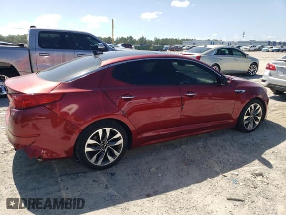 ✅ 2015 Kia Optima SX Turbo • VIN: 5XXGR4A65FG426658 • Lot: 62165805. Listed on Copart with 92,125 mi. Free auction sales archive from the USA and detailed vehicle history report at DreamBid. Image 3.
