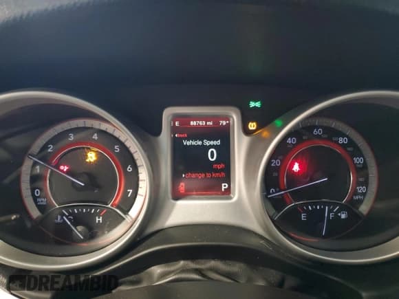 ✅ 2019 Dodge Journey SE • VIN: 3C4PDCBB4KT853011 • Lot: 81365415. Wystawiony na Copart z przebiegiem 88 763 mil. Bezpłatny archiwum sprzedaży aukcyjnych z USA i szczegółowy raport historii pojazdu na DreamBid. Zdjęcie 9.