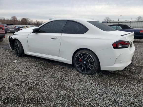 ✅ 2025 BMW 2 Series M240i xDrive • VIN: 3MW53CM07S8E93562 • Lot: 93561075. Listed on Copart with Not provided. Free auction sales archive from the USA and detailed vehicle history report at DreamBid. Image 2.