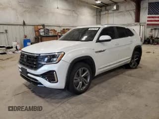 ✅ 2024 Volkswagen Atlas SEL R-Line • VIN: 1V2AE2CA5RC225854 • Лот: 86127615. Опубликован ранее на Copart с пробегом 34 452 миль. Бесплатный доступ к архиву аукционных продаж из США и подробный отчёт об истории автомобиля на DreamBid. Изображение 1.