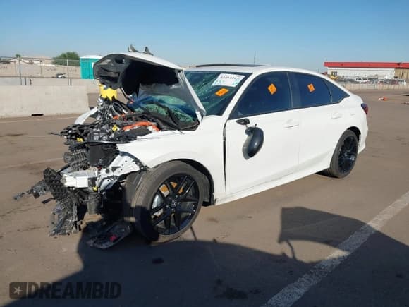 ✅ 2025 Honda Civic Sport • VIN: 2HGFE4F87SH336440 • Lot: 43484217. Listed on IAAI with Not provided. Free auction sales archive from the USA and detailed vehicle history report at DreamBid. Image 2.