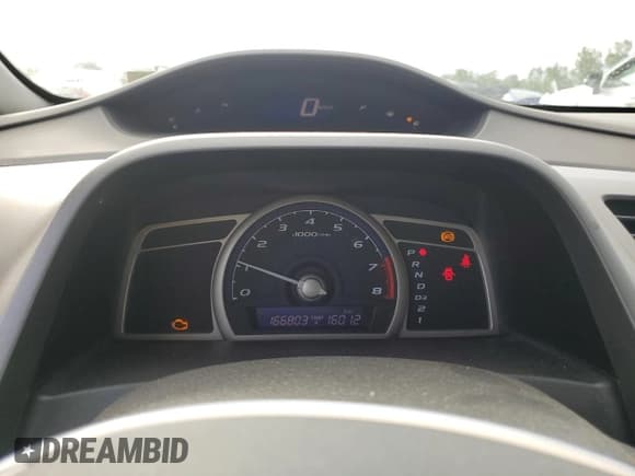 ✅ 2010 Honda Civic • VIN: 2HGFA1F24AH006789 • Lot: 60099945. Listed on Copart with 166,803 mi. Free auction sales archive from the USA and detailed vehicle history report at DreamBid. Image 9.