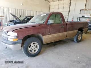 1999 Chevrolet Silverado 1500 LT z VIN 1GCEK14T6XE224705, wystawiony jako Copart lot #65638125 z przebiegiem 124 259 mil mil oraz Szkoda całkowita • Salvage title. Historia ofert i sprzedaży dostępna na DreamBid. Obrazek 1.